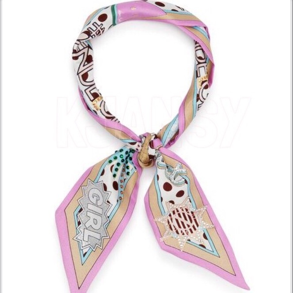 henri bendel Accessories - NWOT Henri Bendel Ice Cream Summer Twilly Scarf